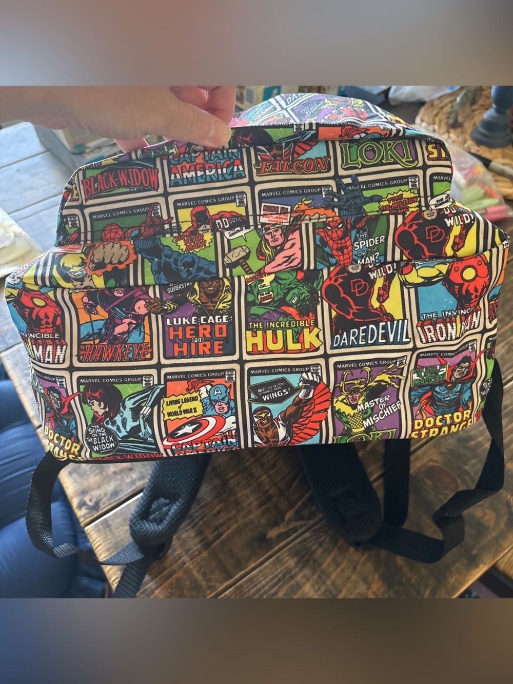Marvel Comics Multicolor Backpack - Picture 8 of 11